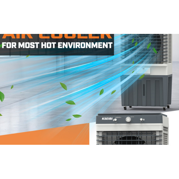 Ar Condicionado Portátil Kac 25-80: Potência de 250w e Capacidade de 80l | KSEIBI