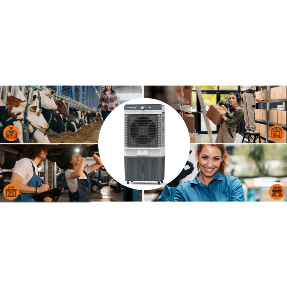 Enfriador de Aire KAC 25-80 M, 80l, 250W | KSEIBI