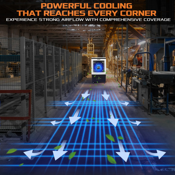 KAC 10-30 S AIR COOLER, 30L, 100W