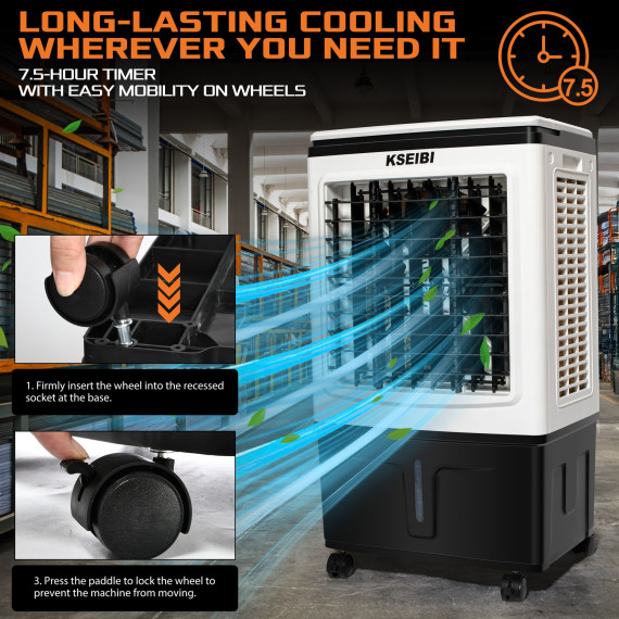 KAC 10-30 S AIR COOLER, 30L, 100W