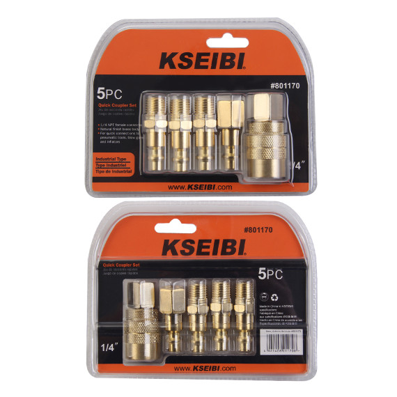 Conjunto De Acoplador Industrial Revestido De Latão | KSEIBI