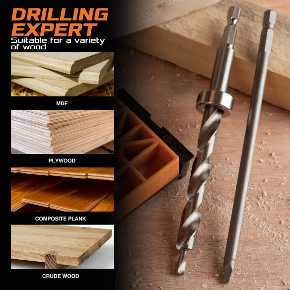 Broca de Furo de Bolso HSS de Alta Qualidade | KSEIBI