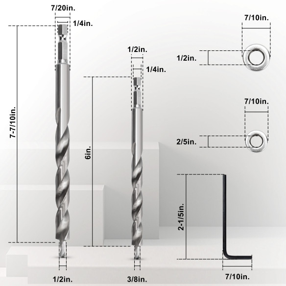 Punta per foro tascabile hss di alta qualità | KSEIBI