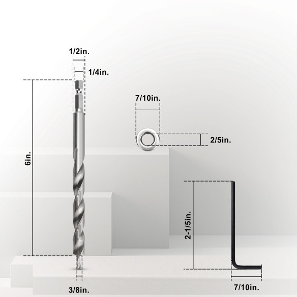 Broca para agujero de embutir hss de alta calidad | KSEIBI