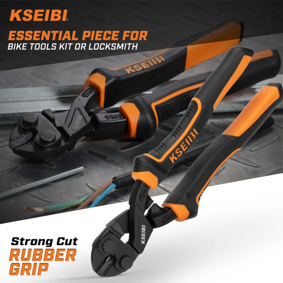 Top Quality High Leverage Bolt Cutter/ProGrip for Heavy-Duty Jobs | KSEIBI