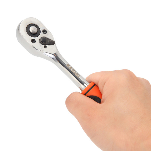 Conjunto de Soquetes Sextavados e Catraca 1/4": Qualidade e Versatilidade | KSEIBI