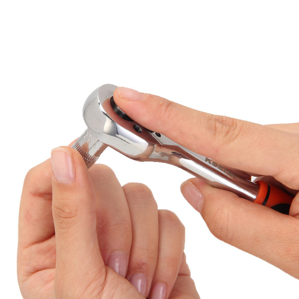 Juego de cubos hexagonales y carraca 1/4 12 piezas de alta calidad | KSEIBI