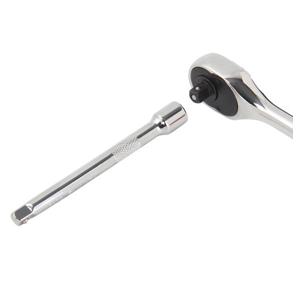 High-Quality Hexagon Socket and Ratchet Set for 1/4" Drive | KSEIBI