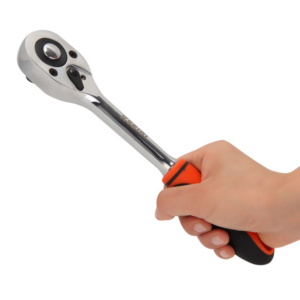 Hochwertiges Stecknuss- und Ratschen-Set 1/2", 22-tlg. für Profis | KSEIBI