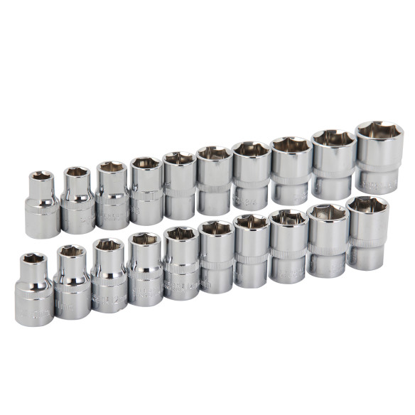 High-Quality Hexagon Socket And Ratchet Set for 1/2" Drives | KSEIBI