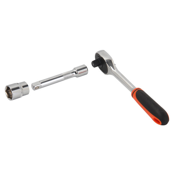 مجموعه سوکت و جغجغه 1/2 اینچ، 12 عددی برند کسیبی | KSEIBI