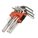 Set chei hexagonale scurte 9 buc pentru reparații rapide | KSEIBI