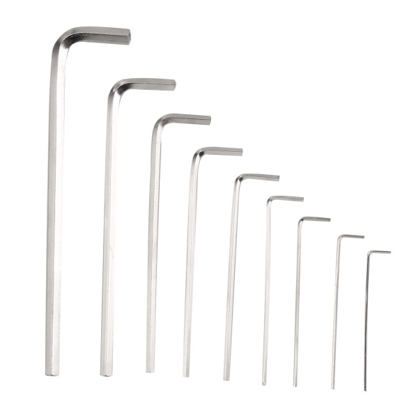High-Quality Hex Key Wrench Set Short 9-Pc. SAE for Precision Work | KSEIBI