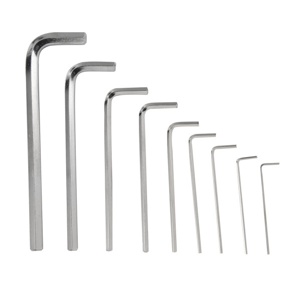 High-Quality Hex Key Wrench Set Long 9-Pc. Metric for Precision Jobs | KSEIBI