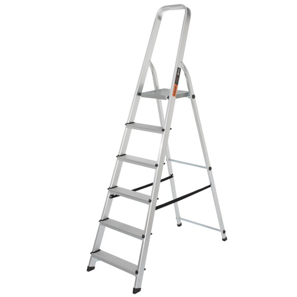 Household Aluminum Ladder – Lightweight Folding Step Stool | KSEIBI