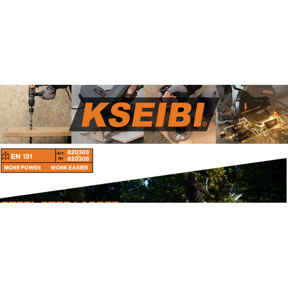 Haushaltsleiter Aluminium Stufenleiter – Leicht &amp; Stabil | KSEIBI