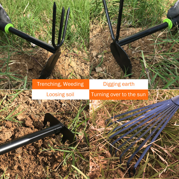 Hochwertiger Laubbesen für effektive Gartenpflege | KSEIBI