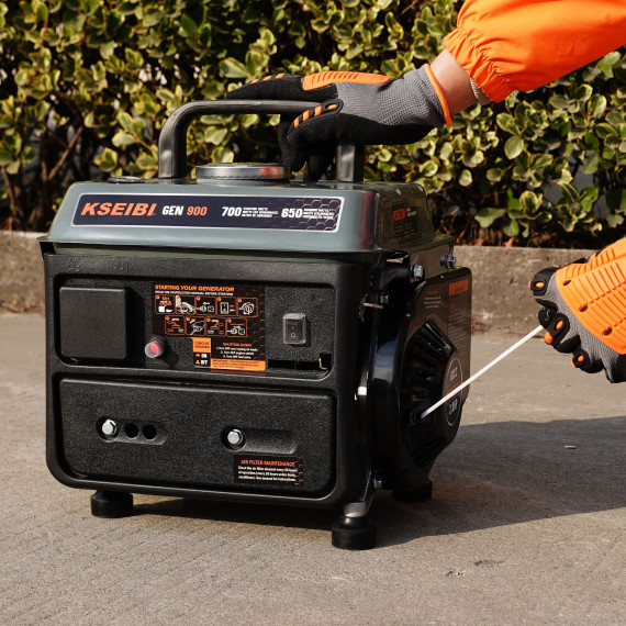 Generator pe benzină GEN 900, portabil pentru uz casnic și industrial | KSEIBI