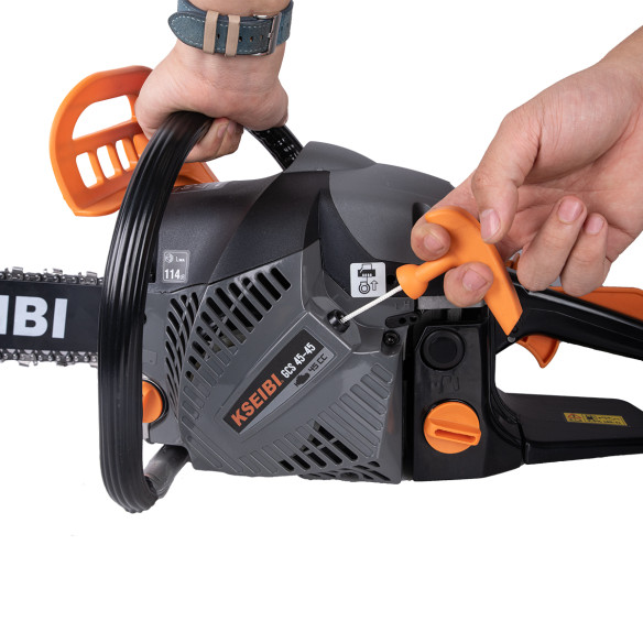 Motosserra A Gasolina Gcs 45-45, 45cc, 18" para trabalhos pesados | KSEIBI