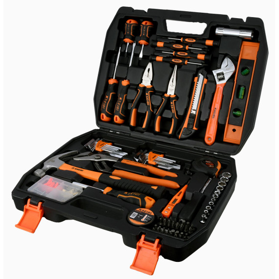Ensemble complet d'outils en boîte en plastique de haute qualité | KSEIBI