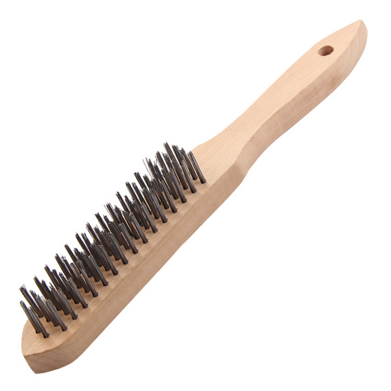 High-Quality European Hand Brush/Steel 4x16 for Efficient Cleaning | KSEIBI