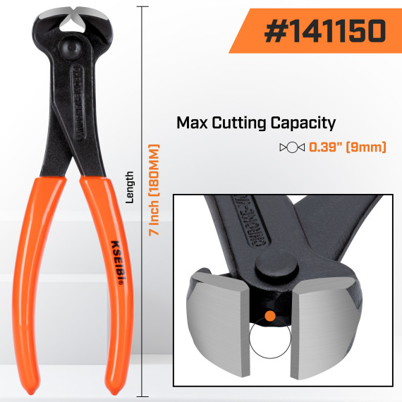 Clește de tăiere frontală/PVC de calitate superioară | KSEIBI