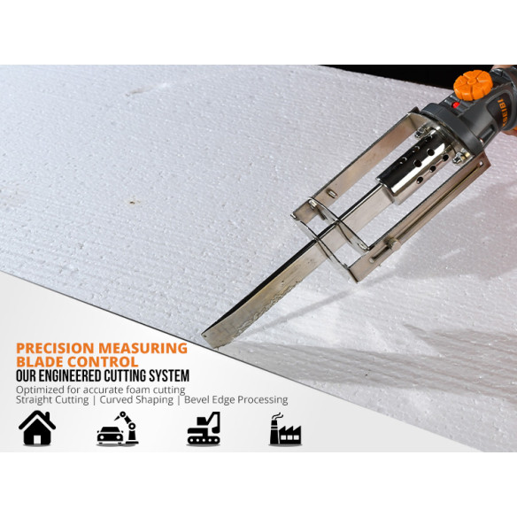 Corte com Precisão: Faca Elétrica Quente para Cortar Carne | KSEIBI