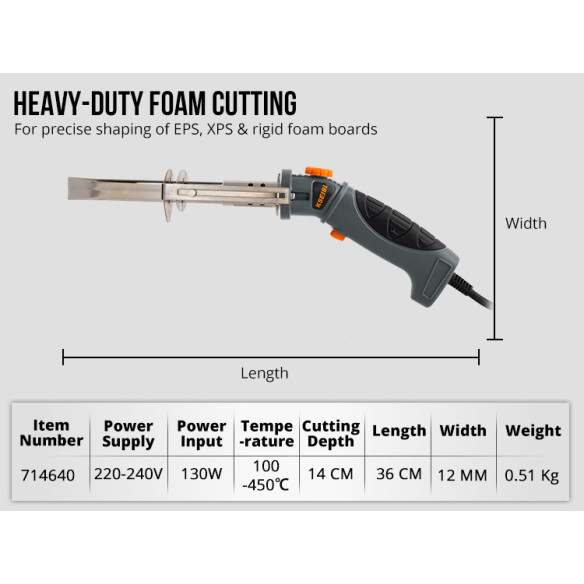 High-Quality Electric Hot Knife for Precision Cutting | KSEIBI