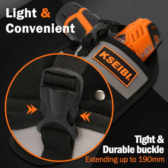 Fondina per trapano resistente e di alta qualità | KSEIBI