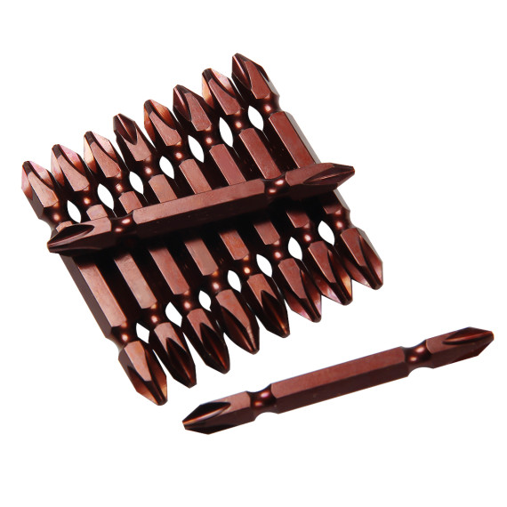 Cap de șurubelniță dublu extremitate PH2 x PH2 x 65mm pentru lucrări precise | KSEIBI