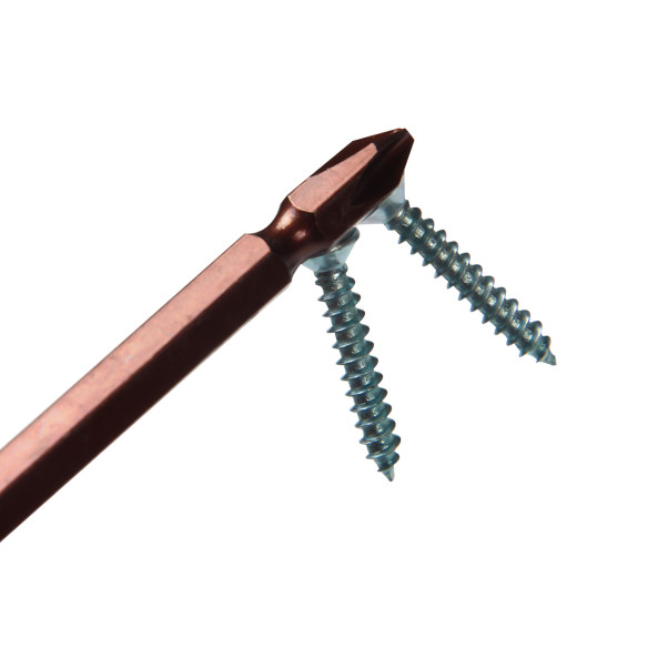 Cap de șurubelniță dublu extremitate PH2 x PH2 x 65mm pentru lucrări precise | KSEIBI