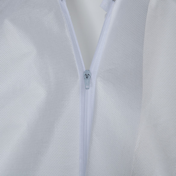 Protective Disposable Coverall Hooded Paint Suit for Safety and Comfort | KSEIBI