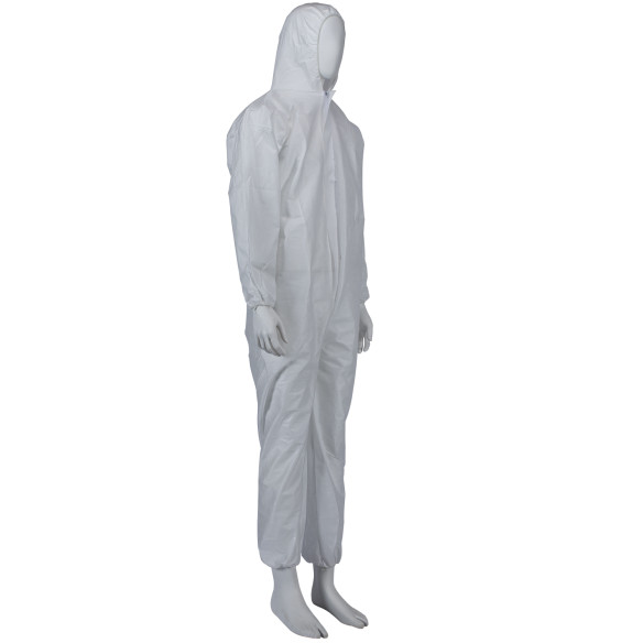 Protective Disposable Coverall Hooded Paint Suit for Safety and Comfort | KSEIBI