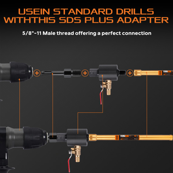محول تدفق ماء للكور الماسية | KSEIBI