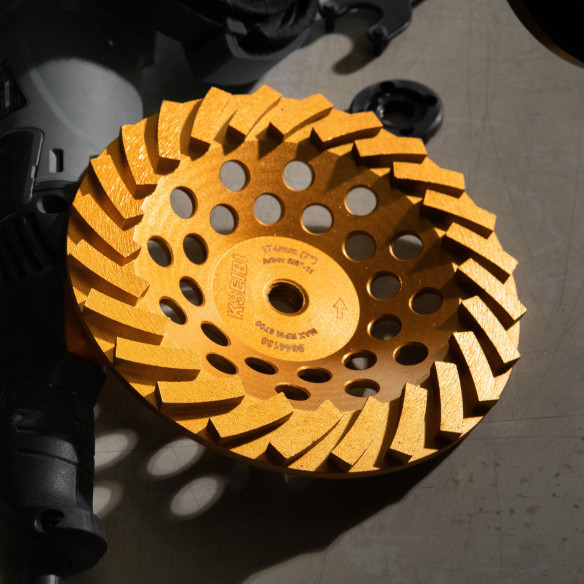 Ruota diamantata brazed profile / mezzo bullnose per lavori di precisione | KSEIBI