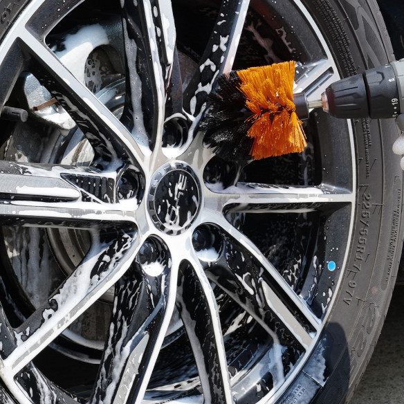 Perii de curățare bormașină hex 1/4" set 3 buc. | KSEIBI