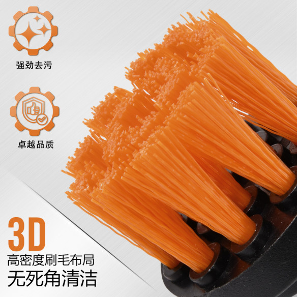 Brosse de nettoyage pour perceuse 1/4" (6,35 mm) — 3 pcs | KSEIBI