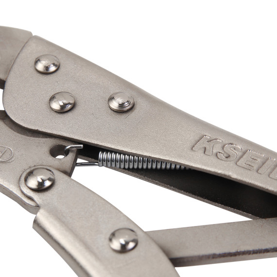 High-Quality Curved Jaw Locking Plier With Wire Cutter for Precision Work | KSEIBI