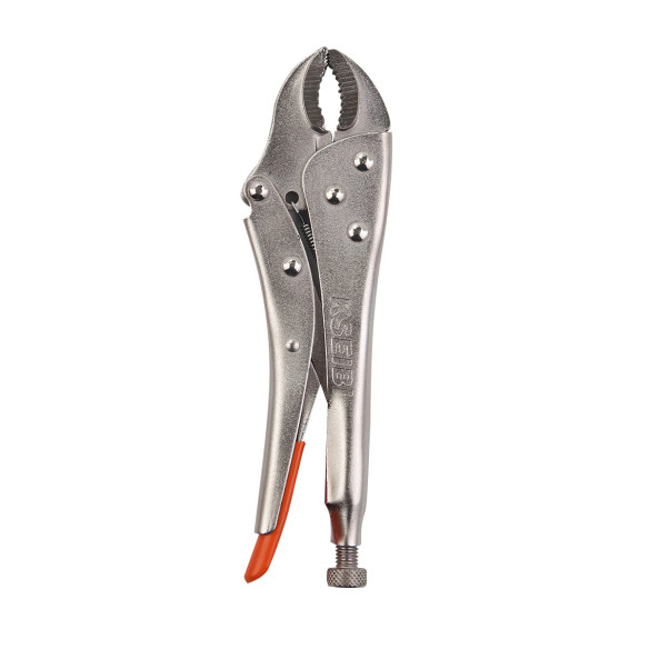 High-Quality Curved Jaw Locking Plier With Wire Cutter for Precision Work | KSEIBI