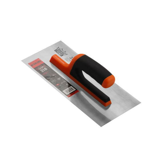 Professional Crown Plastering Trowel with ProGrip Handle for Precision Finishing | KSEIBI