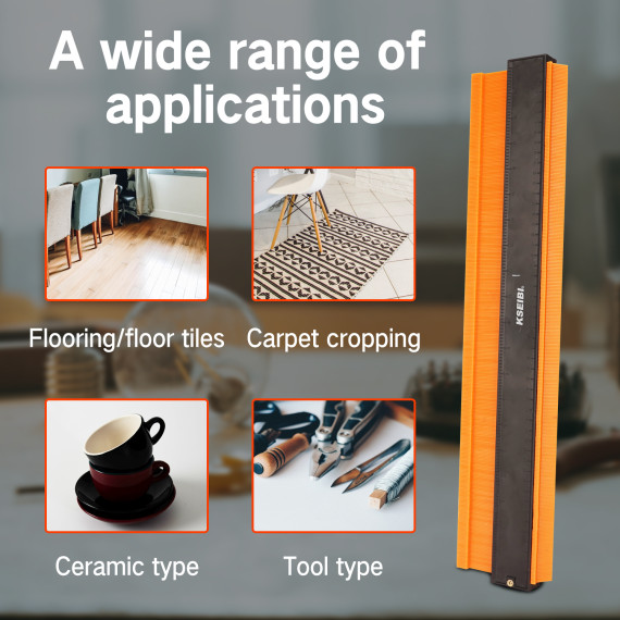 Купить Контурный шаблон 10" для профессионального использования | KSEIBI