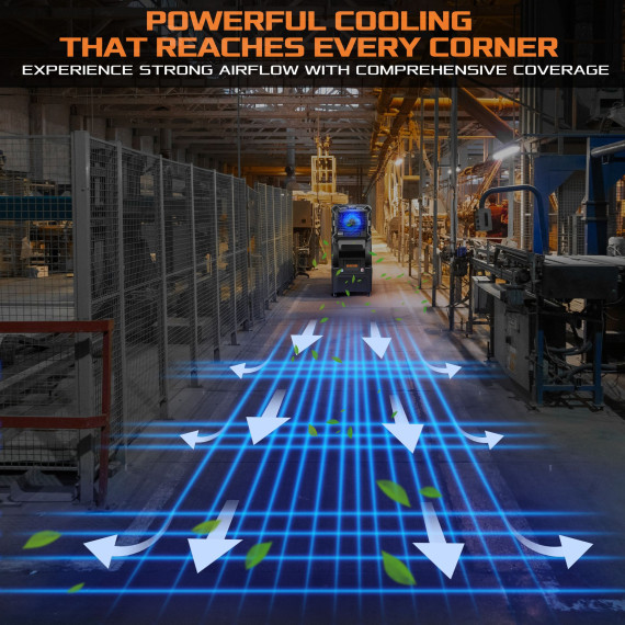 KAC 35-70 M Luftkühler 70 l 350 W Mobiler Verdunstungskühler | KSEIBI