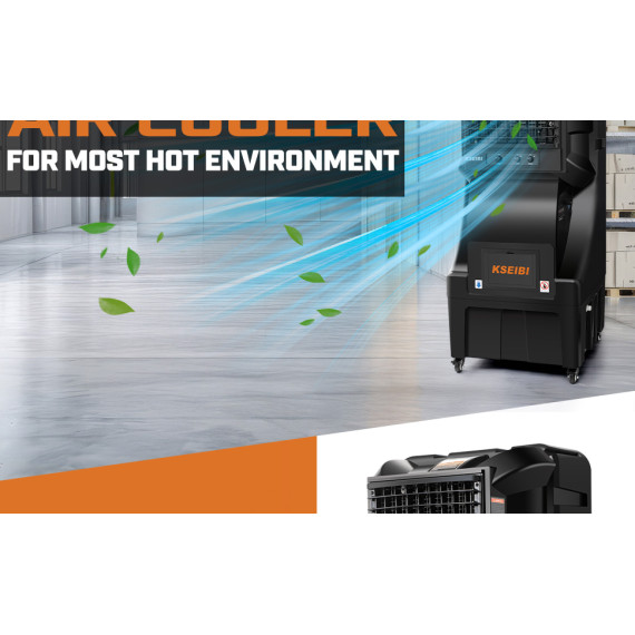 Climatizador de Ar Evaporativo 70L 350W KAC 35-70 M | KSEIBI