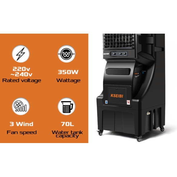 Raffrescatore evaporativo KAC 35-70 M 70L 350W | KSEIBI