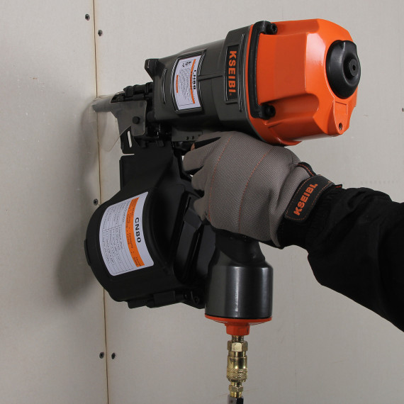 مسدس مسامير ملفوف للتسقيف 80 ملم - مراجعات وأسعار | KSEIBI