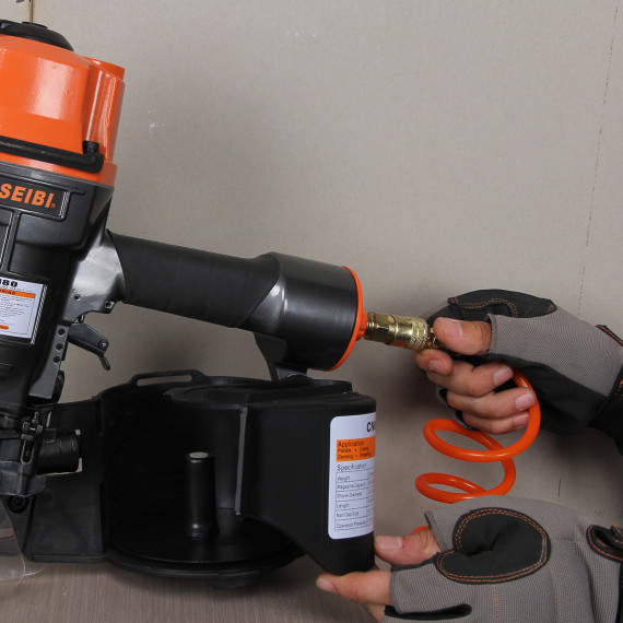 Clavadora para techado de bobina 80 mm de alta calidad | KSEIBI