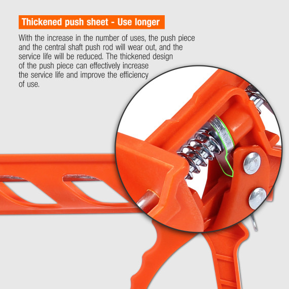 High-Quality Caulking Gun for Precise Application and Smooth Finishing | KSEIBI