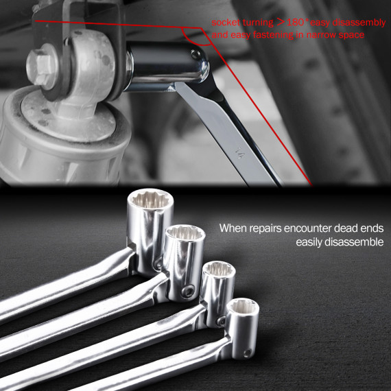 Descubre el completo Juego de llaves de vaso CRV 77 piezas | KSEIBI