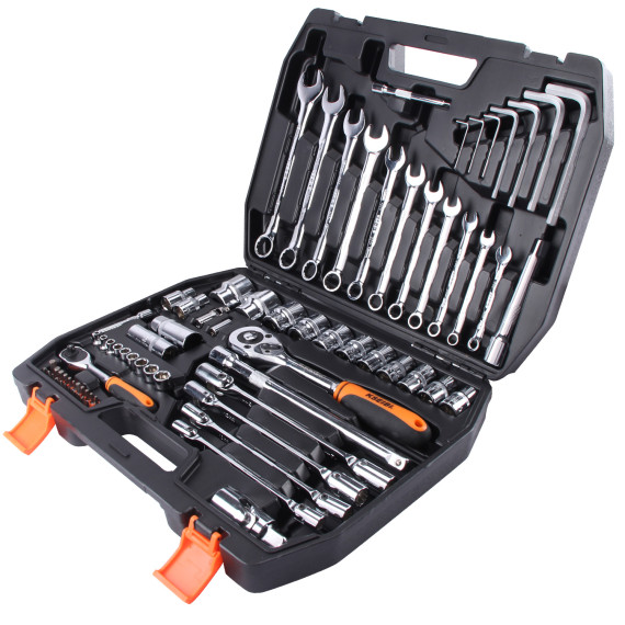 High-Quality CRV Socket Wrench Set 77PCS for Professional and DIY Use | KSEIBI