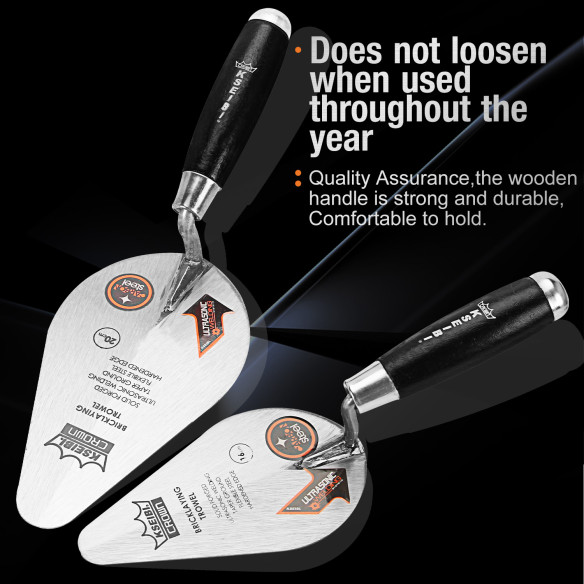 Truelle de maçonnerie, motif walby/bois de haute qualité | KSEIBI